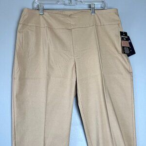 Zac & Rachel The Ultimate Fit Ankle Pants Women’s 18 Chino NWT